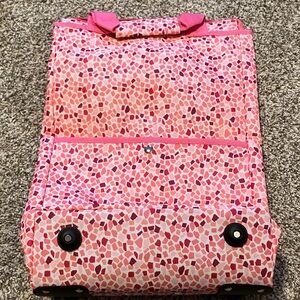 Woman Within Pink Mosaic Travel Bag